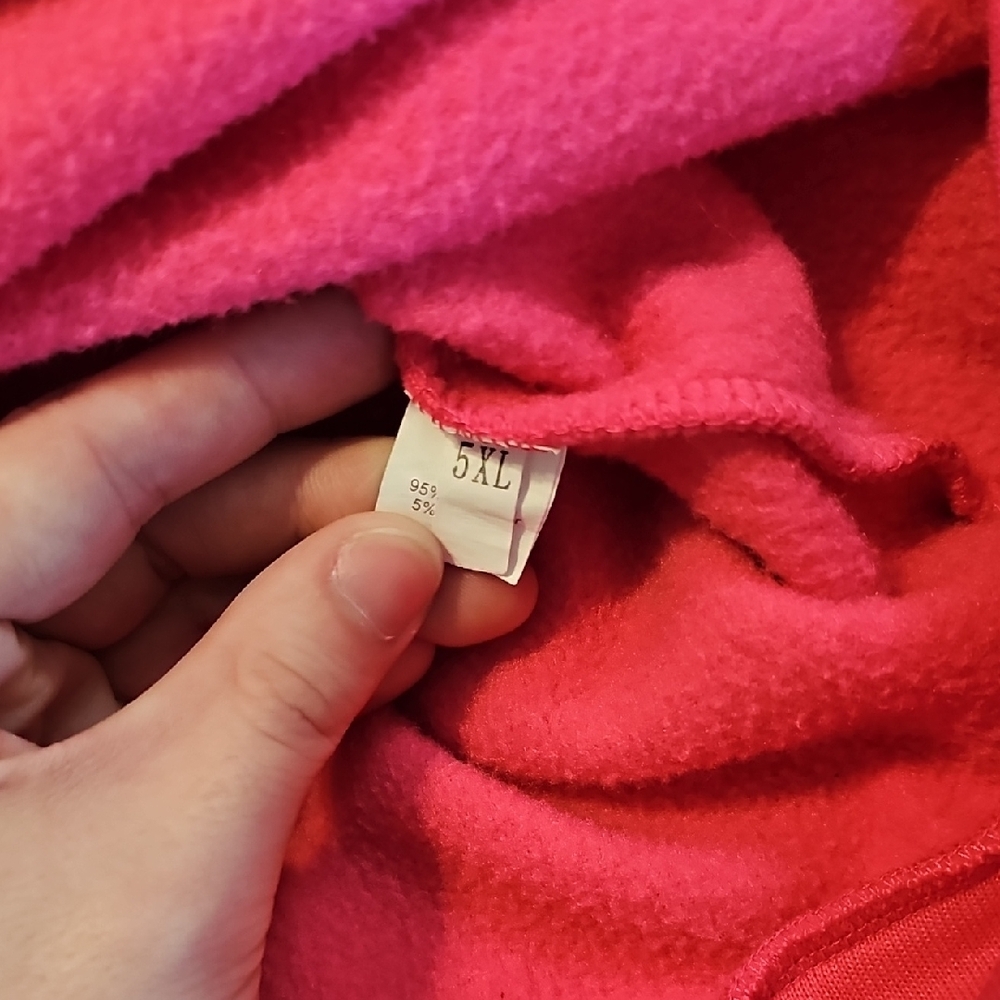 Bright Pink Half-Zip Sweatshirt - Picture 5 of 7